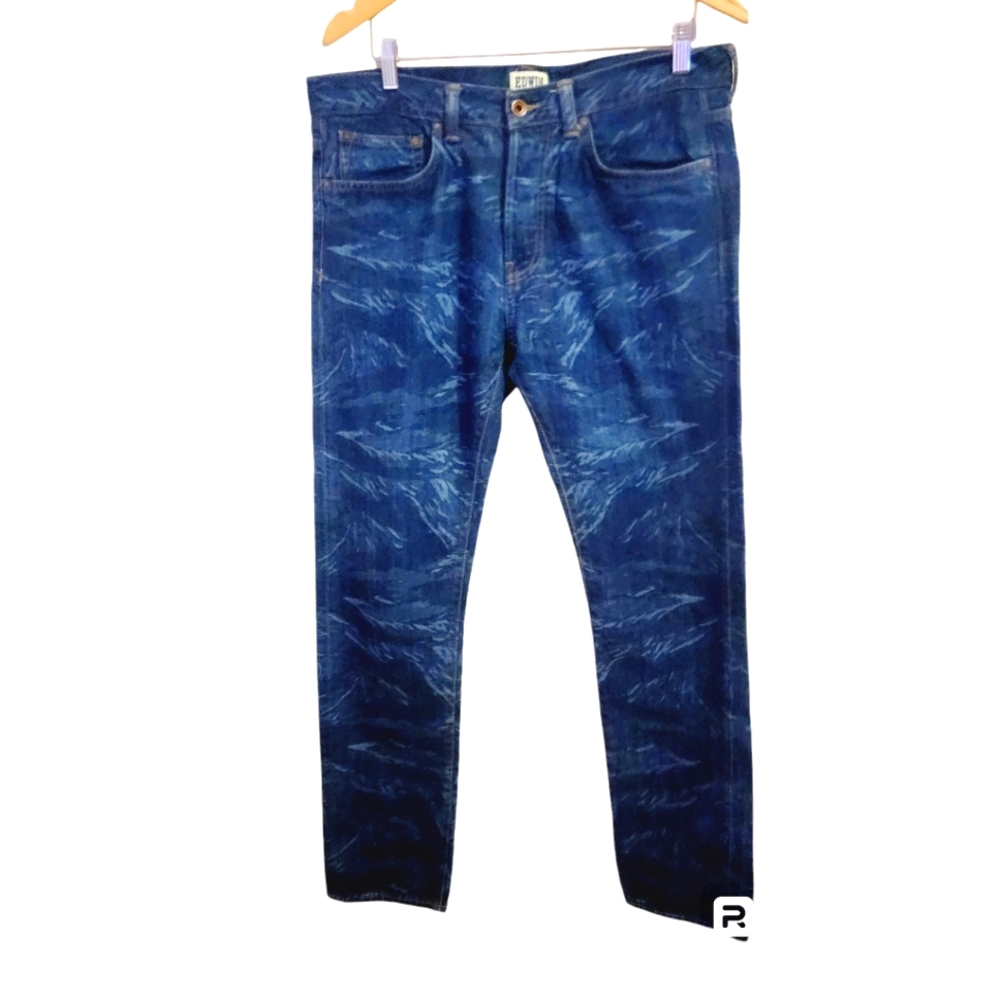EDWIN x Dr Martens W' Herman Camo Denim Cotton Tokyo Japan Jeans Pants
